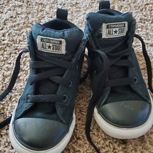 CONVERSE Boys' Black High Tops